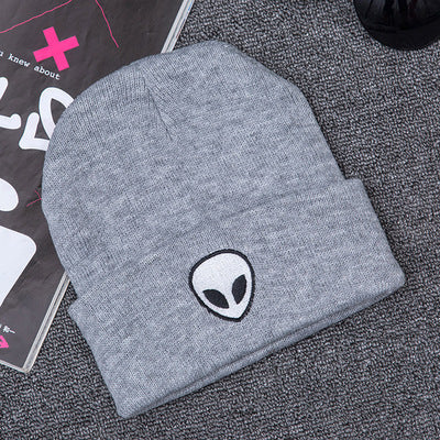 Alien street knitted hat