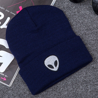 Alien street knitted hat