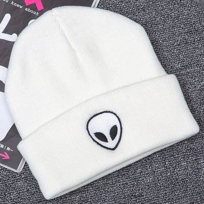 Alien street knitted hat